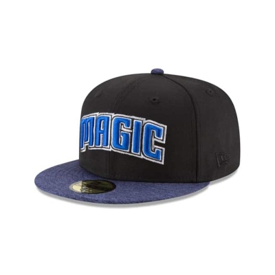 Black Orlando Magic Hat - New Era NBA Shadow Tech 59FIFTY Fitted Caps USA0475213